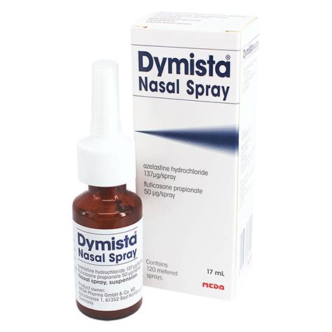 dymista spray nazal|DYMISTA NASAL SPRAY